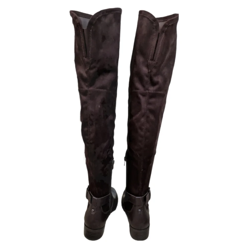 Nine West Over the Knee Brown Boots Size 5.5